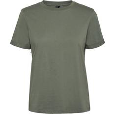 Vero Moda T-shirt Regular Fit Col Rond Manches Courtes Longueur - Vert