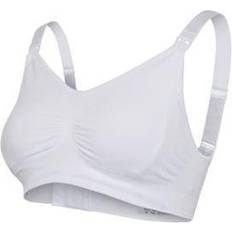 Bonnet rembourré Vêtements de maternité et d'allaitement Carriwell Original Seamless Maternity & Nursing Bra White