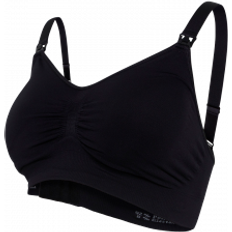 Bonnet rembourré Vêtements de maternité et d'allaitement Carriwell Original Seamless Maternity & Nursing Bra Black