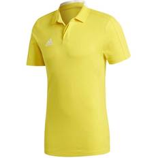 Adidas Condivo 18 Cotton Polo Shirt Men - Yellow/White