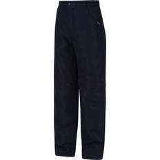 Randonnée Pantalons Regatta Kid's Sorcer II Zip Off Walking Trousers - Navy (RKJ108-540)