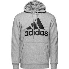 Adidas Essentials Hoodie - Medium Grey Heather/Black