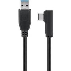 MicroConnect 90°Angled USB A - USB C 3.1 (Gen.1) 2m