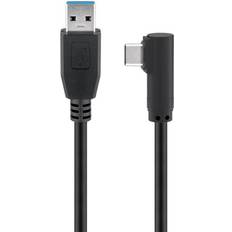 MicroConnect 90°Angled USB A - USB C 3.1 (Gen.1) 1.5m