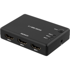 Adapter sup Deltaco HDMI-3xHDMI F-F Adapter