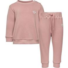 Hummel Tute Hummel Santo Crew Tracksuit - Inf Pink Unisex