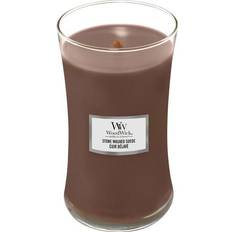 Woodwick Stone Washed Suede Large Doftljus 609g