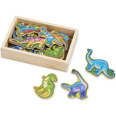 Dyr Magnetleker Melissa & Doug Wooden Dinosaur Magnets