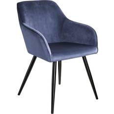 tectake Marilyn Velvet 2-pack Køkkenstol 82cm 2stk