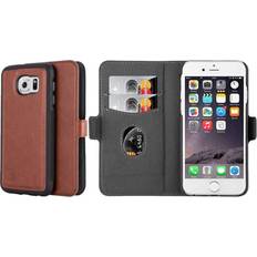 Merskal Magneto Slim Wallet Case for Galaxy S6