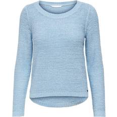 Only Geena Xo L/S Pullover Knt - Azul