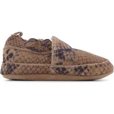 Melton Animal Print Booties - Snake