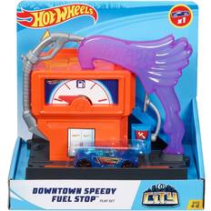 Toy Vehicle Accessories Hot Wheels City Downtown Speedy Fuel Stop