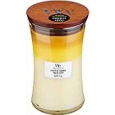Multifarvet Duftlys Woodwick Fruits of Summer Large Duftlys 609g