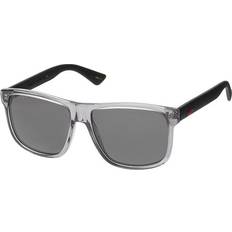 Gucci Polarized GG0010S 004 - Transparent Grey