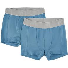 9-12M Boxershorts Børnetøj Minymo Bamboo Boxers 2-pack - Blue Heaven (5162-766)