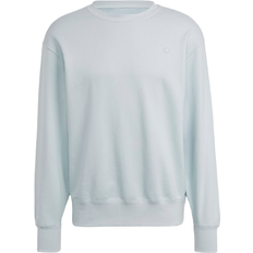 Adidas Unisex Tröjor adidas Adicolor Premium Crew Sweatshirt Unisex - Halo Blue