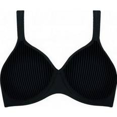 Triumph Modern Soft+Cotton Wired Bra - Black