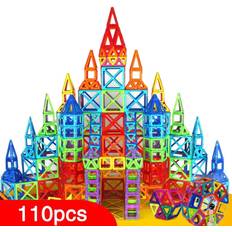 Magnetic building Magnetic Building Parts 110pcs
