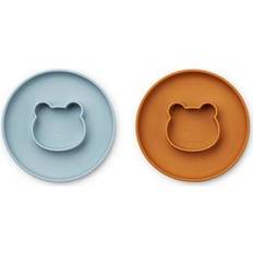 Liewood Gordon Plate Mr Bear 2-pack