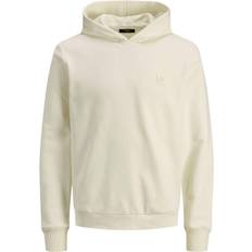 Jack & Jones Solid Hoodie - White/Egret