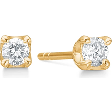 Mads Z Crown Boucles d'oreilles ct. Or 0,18 ct. 1511618 Femme Gold