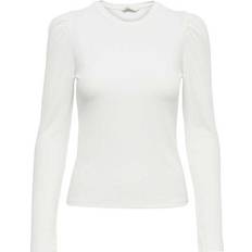 Puff Sleeve Blouses Only Puff Sleeve Top - White/Cloud Dancer