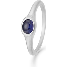 Mads Z Blå Ringe Mads Z Cabochon Ring - Silver/Sapphire