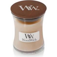 Woodwick White Honey Small Scented Candle 85g