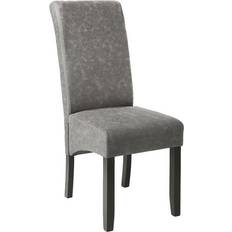 Gris Chaises de Cuisine tectake 403626 Chaise de Cuisine 106cm