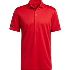 Golf - Rood Polo's Adidas Performance Primegreen Polo Shirt - Collegiate Red