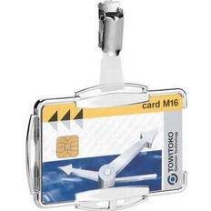 Silver Dokumenthållare & Blädderställ Durable Card Holder RFID Secure Mono