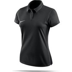 Football - Women Polo Shirts Nike Academy 18 Performance Polo Shirt Women - Black/Anthracite/White