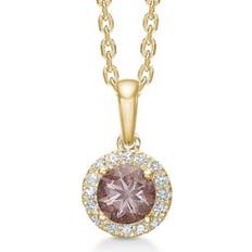 Mads Z Madeleine Pendant - Gold/Diamonds
