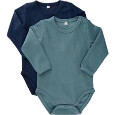 18-24M - Mädchen Bodys Minymo Body 2-Pack - Goblin Blue (5756-928)