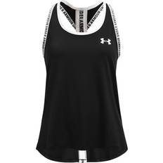 Viola Canottiere Under Armour Canotta Knockout da ragazza Nero/Bianco YSM