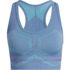 adidas Studio Two-Tone Bra - Orbit Violet/Mint Ton