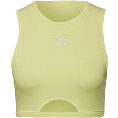 Gelb Tanktops adidas Adicolor Essentials Rib Tank Top Women - Pulse Yellow