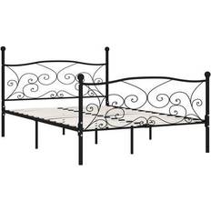 vidaXL Bed Frame with Slatted Base 105cm Sängram 120x200cm
