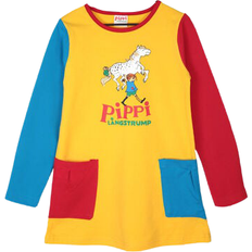 Gula Blusar & Tunikor Barnkläder Pippi Longstocking Pippi Pocket Tunic - Yellow (96885)