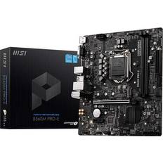 MSI B560M Pro-E Carte-mère micro ATX USB 3.2 Gen 1 Gigabit LAN - Audio HD (8 Canaux)