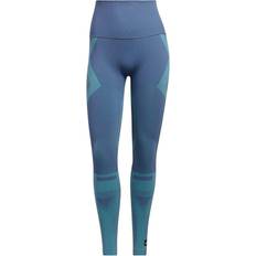 Purple Tights adidas Formotion Sculpt Two-Tone Tights Women - Orbit Violet/Mint Ton