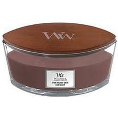 Woodwick Stone Washed Suede Brown Scented Candle 1.4g