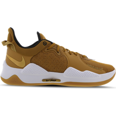 Donna - Giallo Scarpe da Basket Nike PG 5 - Wheat/Grain/Black/Metallic Gold