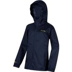 Regatta Kid's Pack It Lightweight Waterproof Hooded Packaway Jacket - Midnight