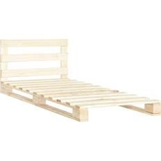 vidaXL Pallet 65cm Sängram 90X200cm