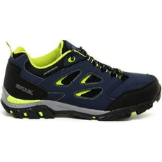 Getapete Naden Wandelschoenen Regatta Holcombe Lage Junior Wandelschoenen - Navy Blaze/Lime Punch