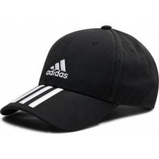 Fitness & Gym Caps adidas Baseball 3-Stripes Twill Cap Unisex - Black/White/White