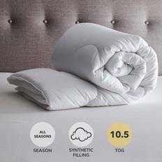 Polyester Duvets Fogarty Touch of Silk Duvet White (200x135cm)