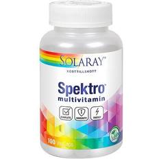 Solaray Multivitaminer Vitaminer & Mineraler Solaray Spektro Multivitamin 100 stk